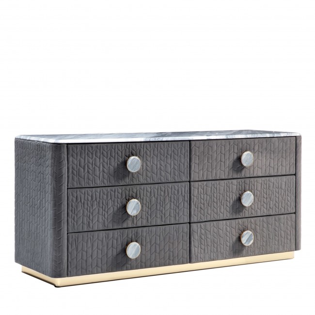 Giorgio 컬렉션 Gray Alpi Small Dresser 07509