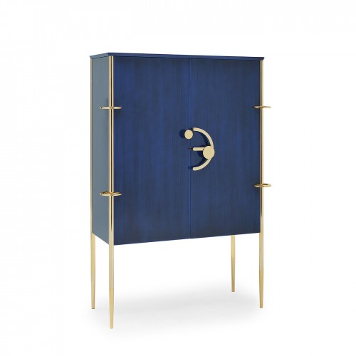 Exto 블루 시계WORK Cabinet by Lanzavecchia+Wai 07175