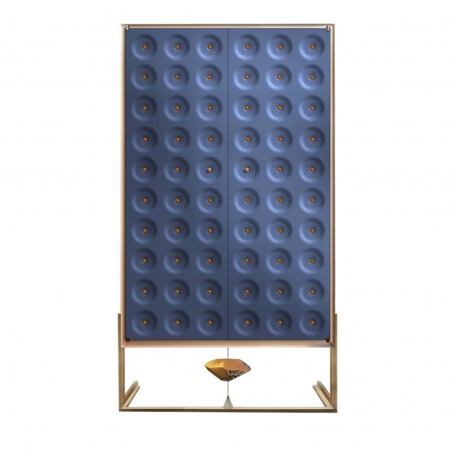 Arte Nel Design Drake 블루 Cabinet by Giuliano Cappelletti and Kyoji Nagatani 07162
