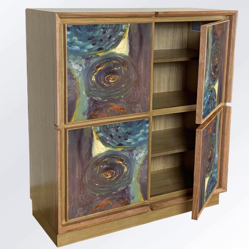 Meccani Design Astratta Sette Cabinet by Mascia 07008