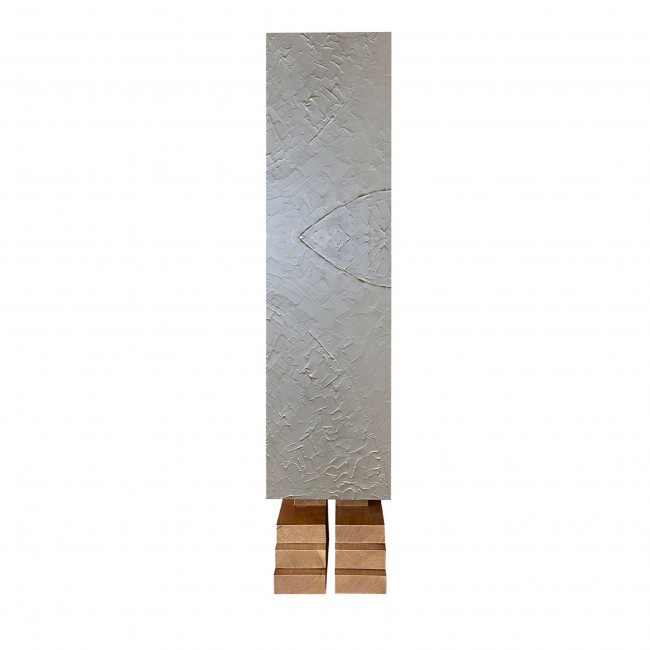 Meccani Design 토템 Maya Stucco Gray-Plastered Cabinet by Pietro 06997