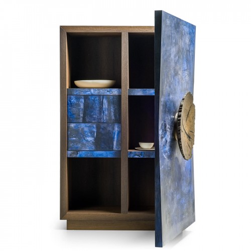Teukho 셀레네 Fossil Oak Cabinet #2 06670
