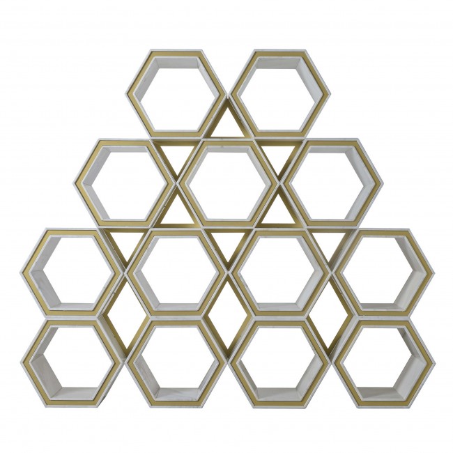 Home Design Hexagon 북케이스 by Eugenio Biselli 06326