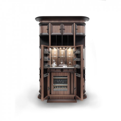 Annibale Colombo 북케이스 with Bar Cabinet 05989