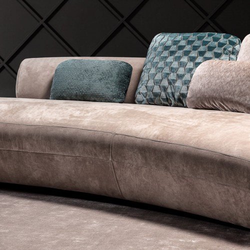 Vibieffe Confident 360 Open Gray Sofa by Gianluigi Landoni 05659