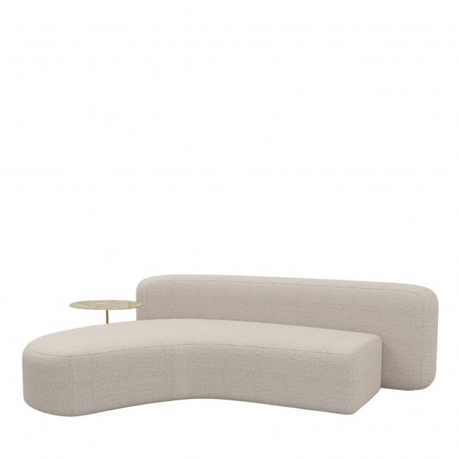 Marioni Mythos Left Sofa with Marble 사이드 테이블 05630