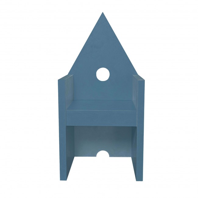 Meccani Design Vescovina 라이트 블루 암체어 팔걸이 의자 by Lanfranco Benvenuti 04679