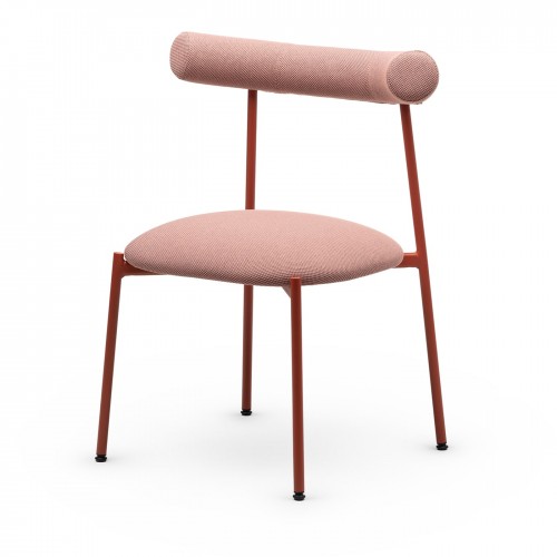 Chairs & 모어 Pampa S 핑크 Brick-Red 체어 의자 by Studio Pastina 04223