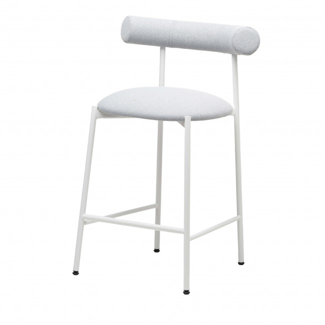 Chairs & 모어 Pampa SG-65 Low 화이트 스툴 by Studio Pastina 03750