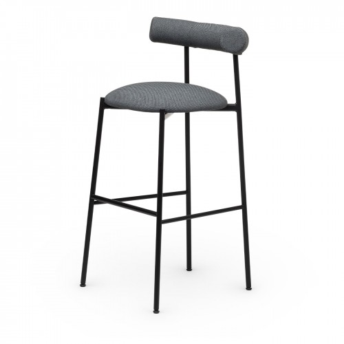 Chairs & 모어 Pampa SG-80 Gray 스툴 by Studio Pastina 03739
