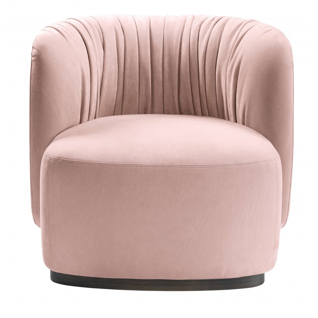 기디니 1961 Sipario 핑크 암체어 팔걸이 의자 by Lorenza Bozzoli 03276