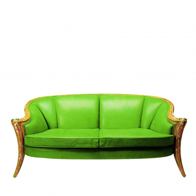 Sergio Villa 오푸스 Futura 2-Seat Sofa by 카를로 Rampazzi 02618