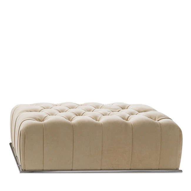 Palmobili Tufted Beige 오토만 02526