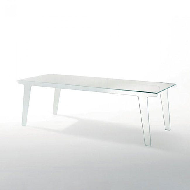 글라스 이탈리아 페인트 테이블 (L230 x W90 H74) 00785
