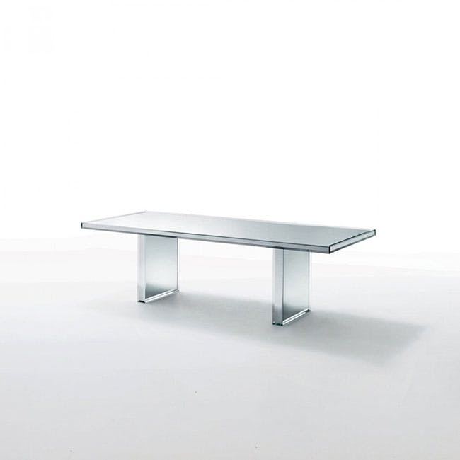 글라스 이탈리아 프리즘 미러 테이블 00784