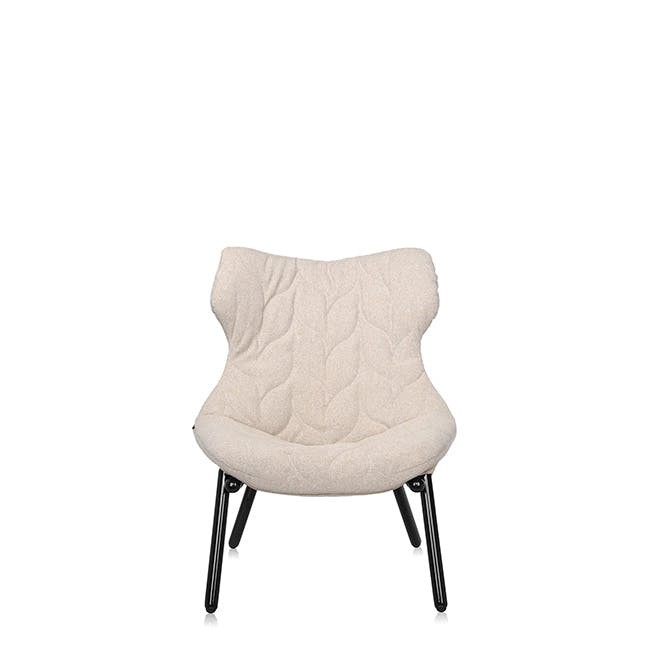 카르텔 폴리지 암체어 팔걸이 의자 (블랙) - Trevira Beige 11195