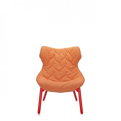 카르텔 폴리지 암체어 팔걸이 의자 (Red) - 오렌지 Trevira 11190