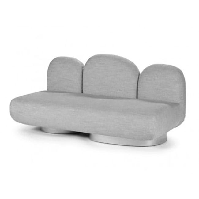 발레리 오브젝트 2-seat-sofa without armrest - gijon grey 06177