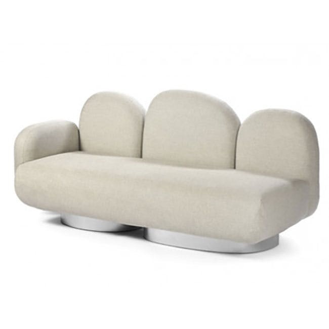 발레리 오브젝트 2-seat-sofa with 1 armrest left - gijon sand 06176