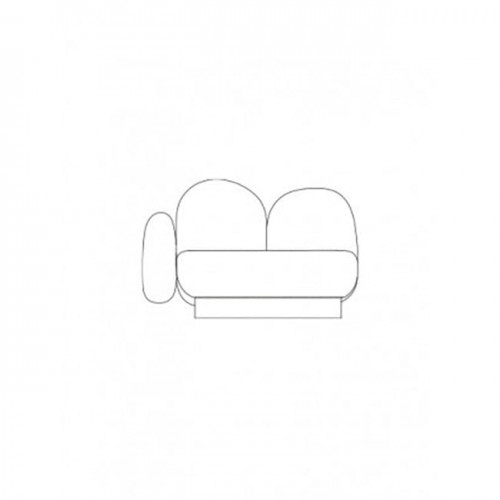 발레리 오브젝트 1-seat-sofa with 1 armrest left - gijon grey 05644