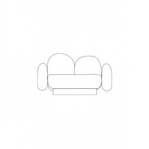 발레리 오브젝트 1-seat-sofa with 2 암레스트 - gijon grey 05643