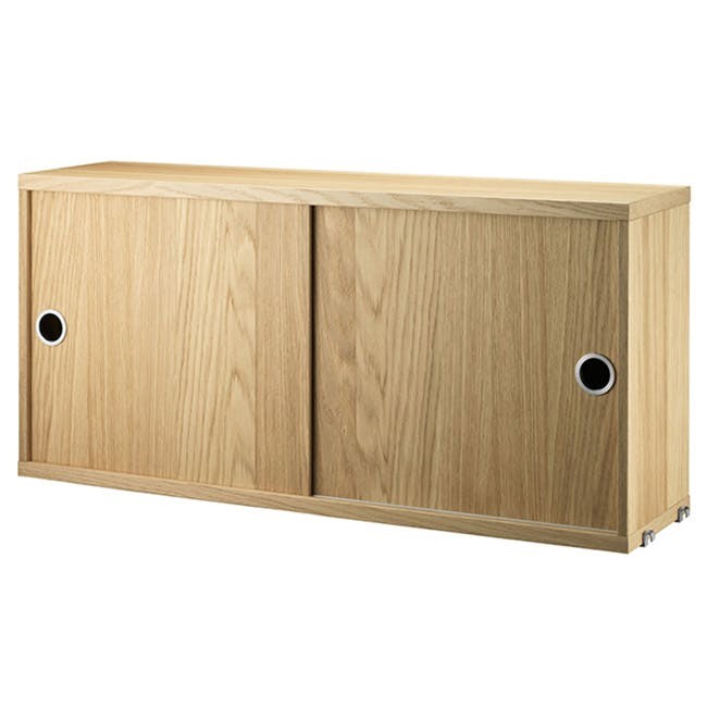 스트링 cabinet 78 x 20 cm oak 04202