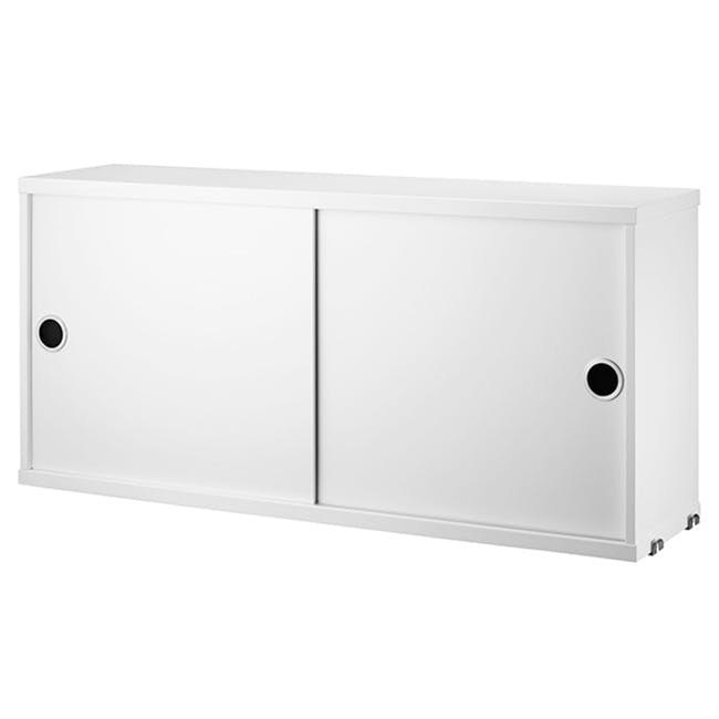 스트링 cabinet 78 x 20 cm 화이트 04197