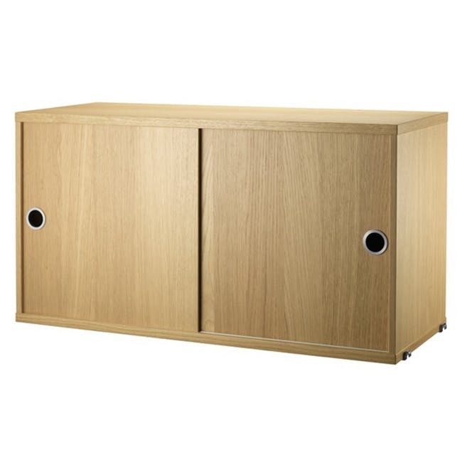 스트링 cabinet 78 x 30 cm oak 04149