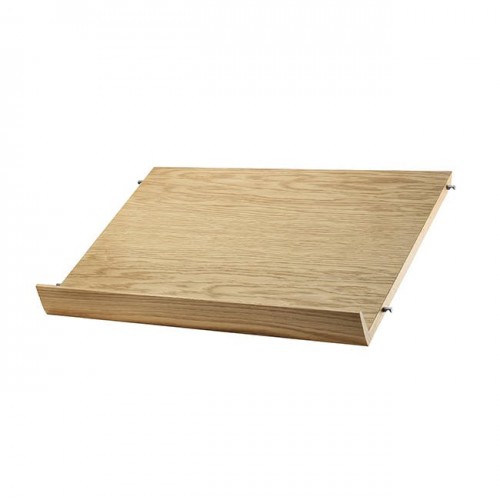 스트링 시스템 Magazine Shelf 58x30cm Wood 04088
