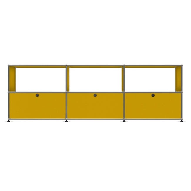 유에스엠 할러 3x2 모듈 (3-bottom-door 3-2-2-pannel W229 x H74) - 골든 옐로우(RAL 1004) 02746