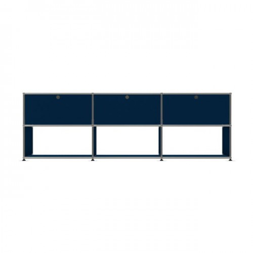 유에스엠 할러 3x2 모듈 (3-top-door 3-2-2-pannel W229 x H74) - 스틸 블루(RAL 5011) 02687