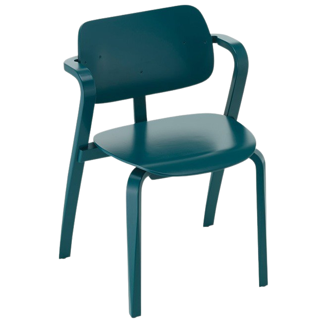 아르텍 Aslak 체어 의자 페트롤ED 18537