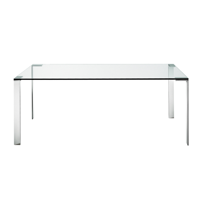 DESALTO LIKO 글라스 - and steel 테이블 190x90 15142