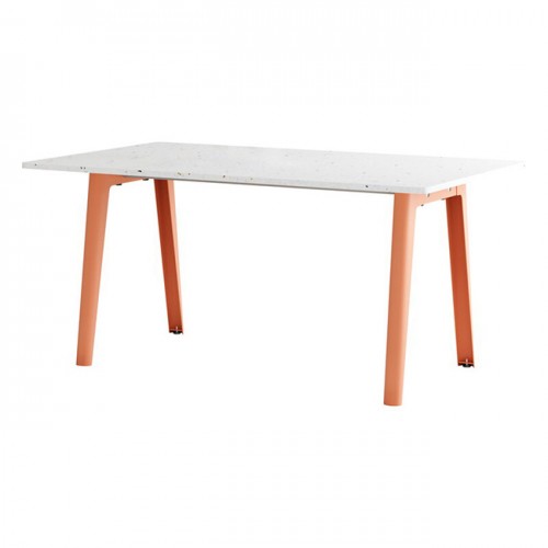 팁토 New Modern 테이블 160 x 95 cm recycled 플라스틱 - ash 핑크 14957