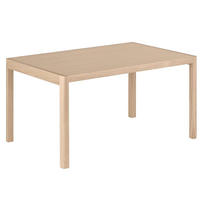 무토 Workshop 테이블 140 x 92 cm oak - 오크 베니어 14940