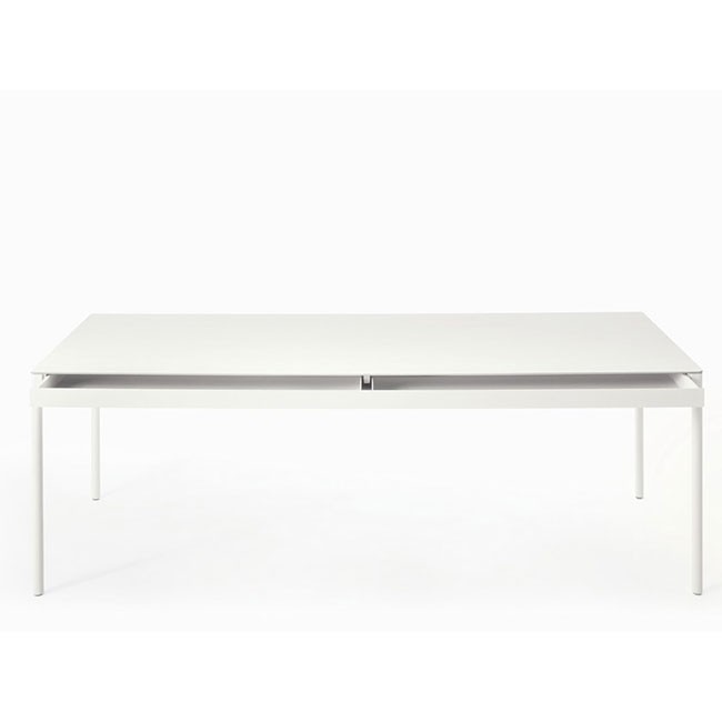 DESALTO ICARO 015 - 직사각형 steel 다이닝 테이블 with drawers 14785