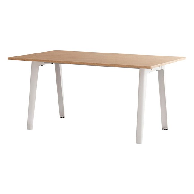 팁토 New Modern 테이블 160 x 95 cm oak - cloudy 화이트 14631