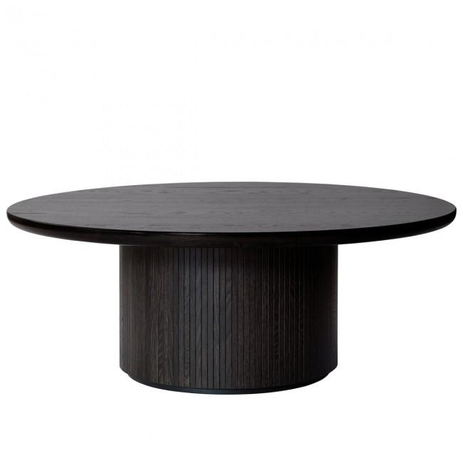 구비 문 테이블 (120 x H45) - 블랙 & 브라운 스테인 오크 14228