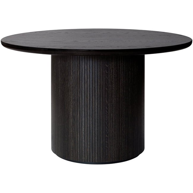 구비 문 테이블 (120 x H75) - 블랙 & 브라운 스테인 오크 14213