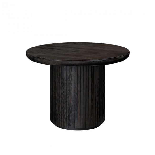 구비 문 테이블 (60 x H45) - 블랙 & 브라운 스테인 오크 14148