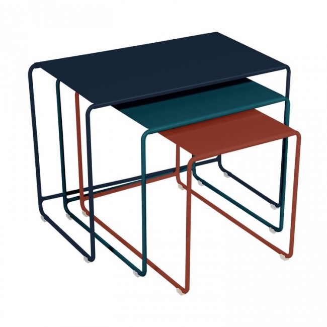 [FERMOB 페르몹] Oulala Set of 3 Nesting Low Table | 울랄라 로우 테이블 세트 01431