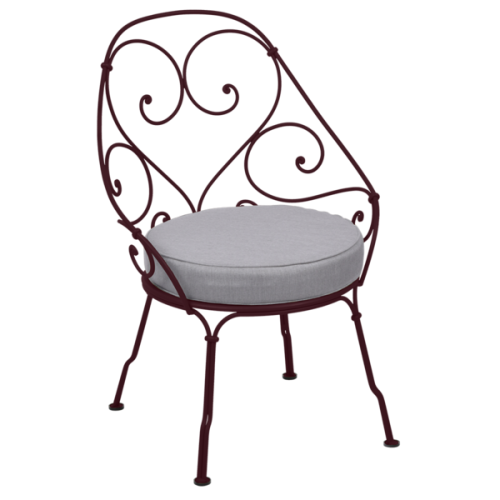 페르몹 1900 / 카브리올레 암체어 팔걸이 의자 위드 쿠션(FLANNEL Grey) 00033