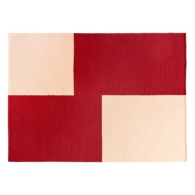 헤이 Ethan Cook Flat Works 러그 170 x 240 cm Red 오프셋 21925